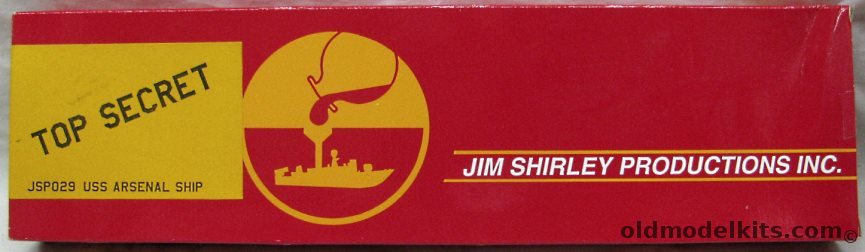 Jim Shirley Productions 1/700 USS Arsenal Ship / SC-21, JSP029 plastic model kit